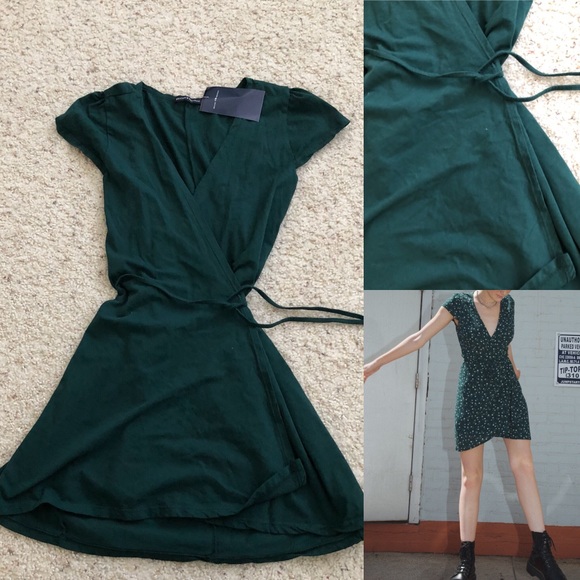 brandy melville robbie dress green